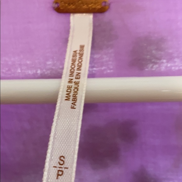 Lavender floral Wrap like dress - Picture 2 of 4